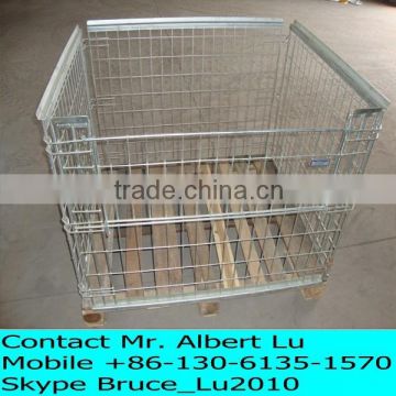 Warehouse Storage Cage/Wire Mesh Container