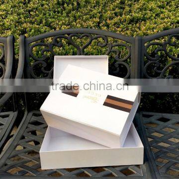 Accept custom design high end folding paper box for gift