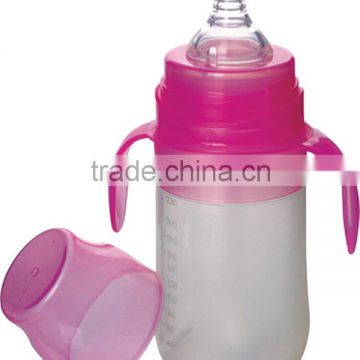 Hot Sale Bpa 100% Food Grade Safe and Health Feeding Silicone Mimijumi Baby Bottle