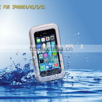 New!! Eco-friendly melting ice cream color waterproof case for iphones