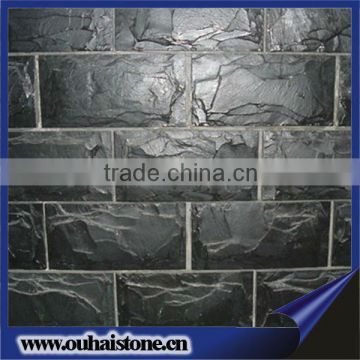Natural mushroom stone for outside or inside wall cladding designs
