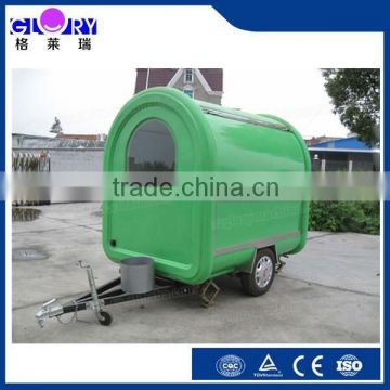 Tricycle food cart/mobile food cart with wheels/food cart price