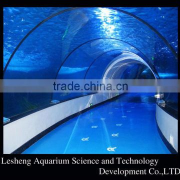 Zhangjiagang Plexiglass Chinese Aquarium Tunnels