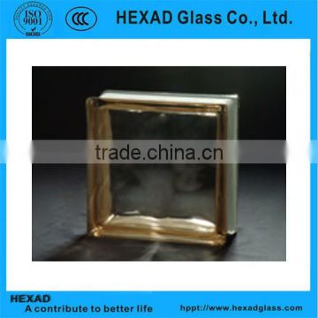 High Quality BrownGlass Block with ISO Certificate for Decorative