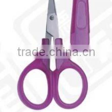 safty carbon steel beauty scissors