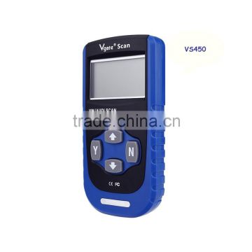 Top Quality VS-450 VAG CAN OBDII SCANTOOL Professional Diagnostic Auto Scanner car alarms 30PCS