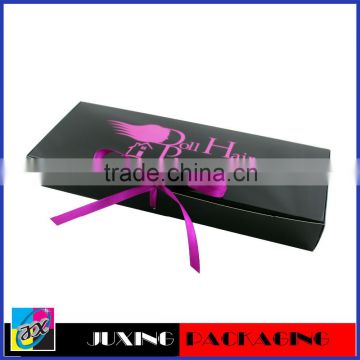 folded cheap black hair extension box