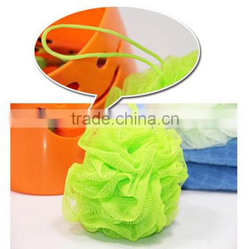 7 Colors Scrub Mesh Net Wash Bath Ball Shower Body Exfoliate Puff Sponge
