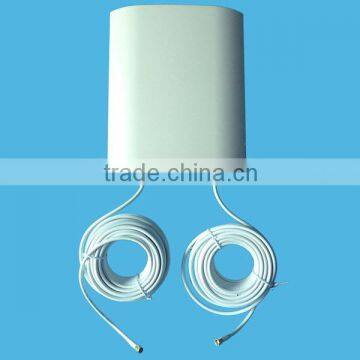 Antenna Manufacturer 870-960/1710-1880 MHz 10/10dBi Wall Mount Dual Band Patch DAS Flat Panel 3g indoor GSM Antenna