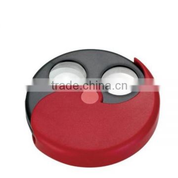 Foldable round shape magnifier portable magnifier