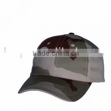 100% cotton camouflage baseball caps for promotion