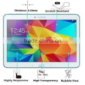 Hot For Samsung Galaxy Tab 4 10.1 Screen Protector, Tempered Glass Screen Protector for Galaxy Tab 4 10.1-inch