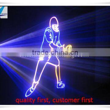 2016 new dj lighting 3w full color animation laser rgb