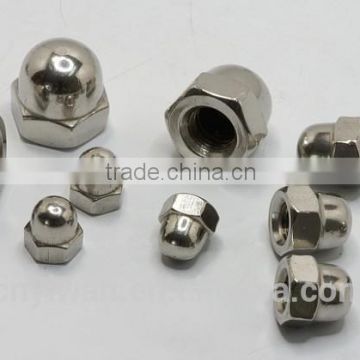 Cap nuts and hexagonal copper nuts and variety of spot sales and non-standard specifications can be customized