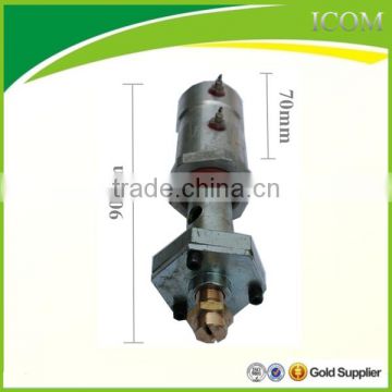gray small hydraulic cylinder is used for 5T&12T asphalt distributor truck