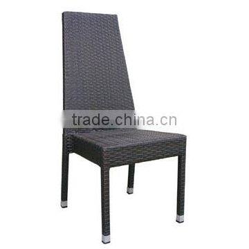 High Back Aluminium Wicker Dining Chair L90104