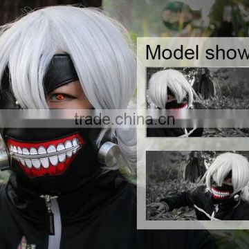 Tokyo Ghoul Ken Kaneki PU Mask Cosplay for Halloween ghoul mask