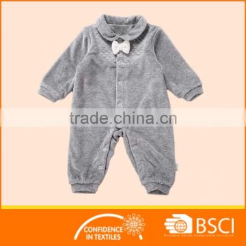 New Long Sleeved Bownote Cotton Kids Clothes Romper