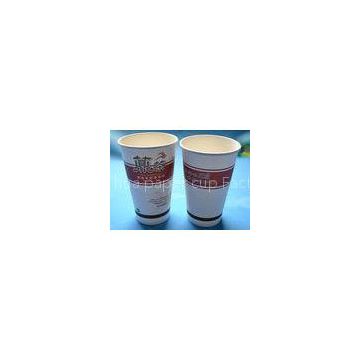 Biodegradable Takeaway Single Wall Paper Disposable Soup Cups 110ml / 120ml / 135ml