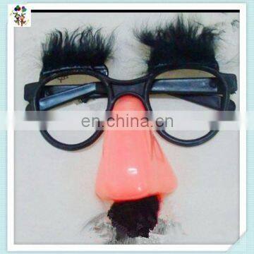 Fancy Dress Nose Party Plastic Novelty Funny Glasses with Eyebrow Mustache HPC-0680