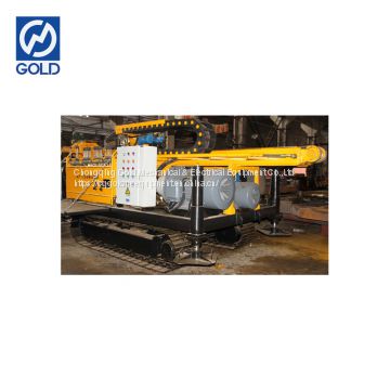 Rotary Crawler Mounted Anchor Drilling Rigs Used for Deep Foundation