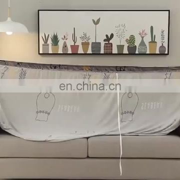 i@home latest design 3 seater living room printed elastic sofa cushion cover stretch