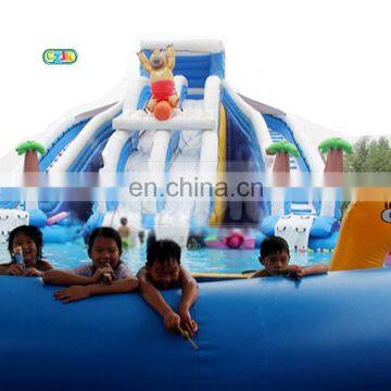 Giant Bear china commercial inflatable water park for sale