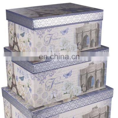 set paper boxes with bags paper box with gold foil with hot stamping corrugated paper boxes