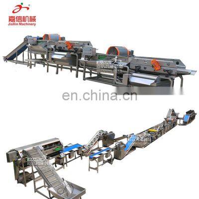 CE certificated ginger washing cutting processing machinery