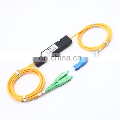 FTTH Communication Wavelength Division Multiplexer Steel Tube 0.9mm LC Connector Filter Fwdm CWDM Wdm