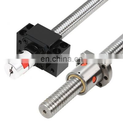 Factory supply Top Quality C7 precision SFU2510 rolled lead screw with end processing
