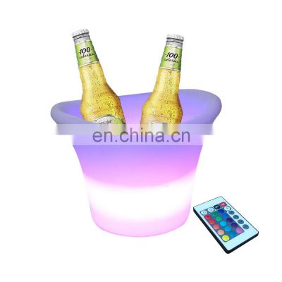 Wine and Beverage Coolers Cooling Restaurants Bucket Champagne LED Wine Coolers & Holders Customized Accepted
