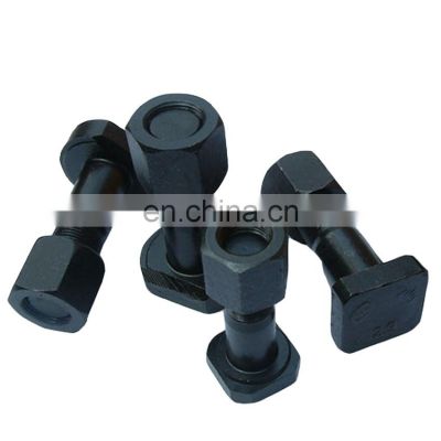 Excavator And Bulldozer Undercarriage Parts Track Shoe And Pad Hex Bolt And Nut