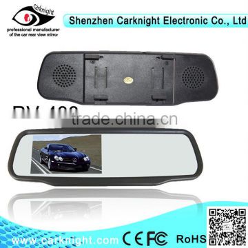 OEM LCD car rear view mirror with 4.3 inch monitor