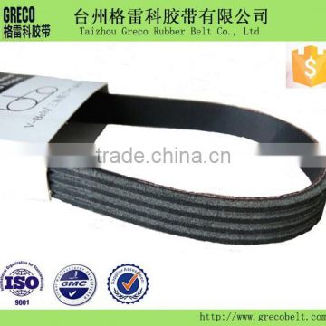 Poly V-belts for machine and cars
