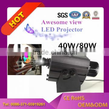 New Updated version 40w projector with surprise price led advertising projector