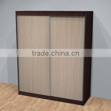 Wardrobe with sliding doors and four drawer 180