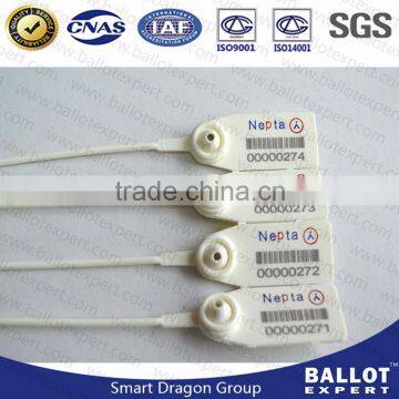 Guangzhou factory custom plastic seal tag