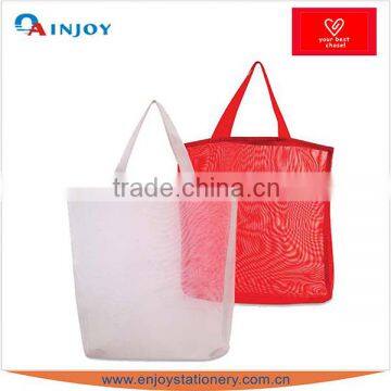 2015 New Design Mesh Promotional Shopping Bag