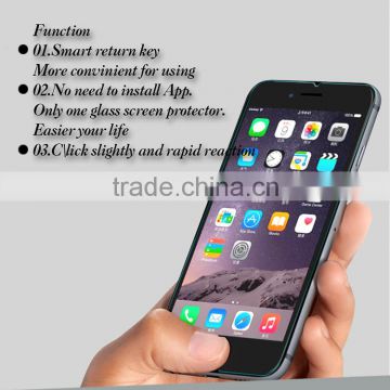 for iphone6s factory price anti scratch 2.5D 9H glass screen protector