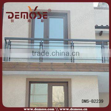 aluminum square pipe railing stair handrail