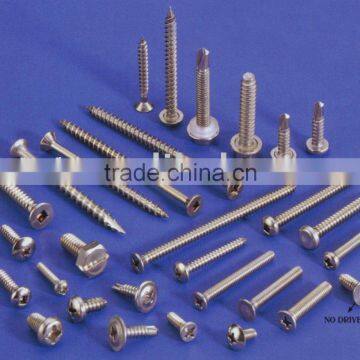 all kinds of stainless steel wood screw