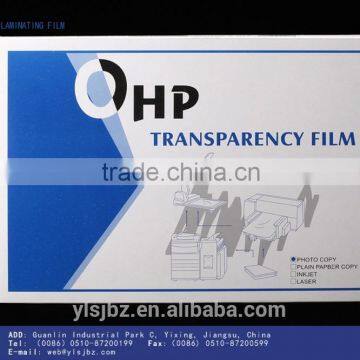 Crystal A3 OHP Transparent Film without paper for laser printing