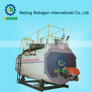 4 ton/h automatic oil fired steam boiler in corrugated carton production