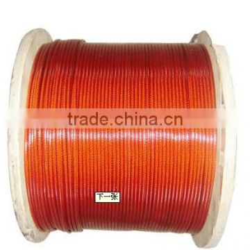 304 PVC coated steel wire rope