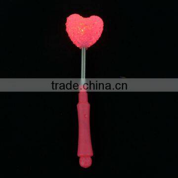 Heart shaped led flashing wand