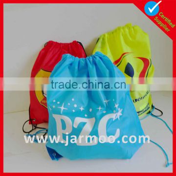 Custom printed tesco calico drawstring bags