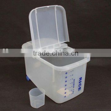 plastic kitchen rice box,rice bucket,rice container (s)