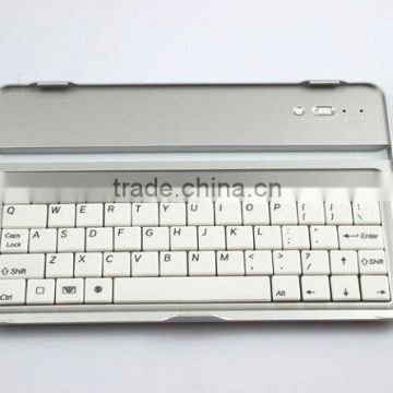 For iPad MiNi Aluminum Wireless Bluetooth Keyboard Case