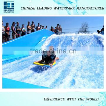 Guangzhou water park equipment manufacturers surfing water slide for sale flowrider